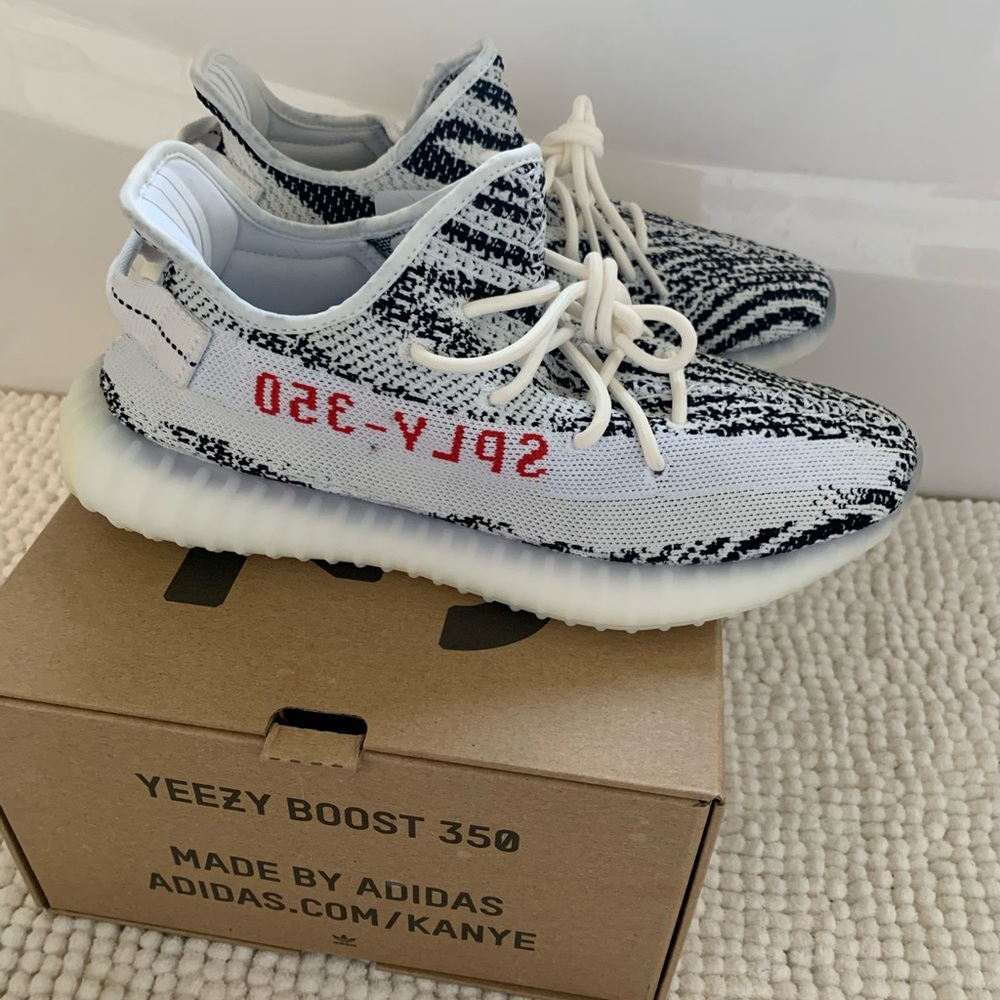 Adidas Yeez 350 v2 Zebra